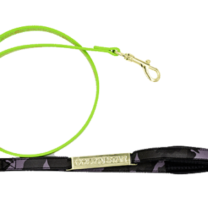 LEASH FLUO GREEN/CAMOUFLAGE